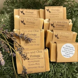Homemade Soap - Lavender Goat's Milk - Made with organic ingredients. No Artificial Colors Dyes. Cold Process. Hand, Body, Treat Yourself